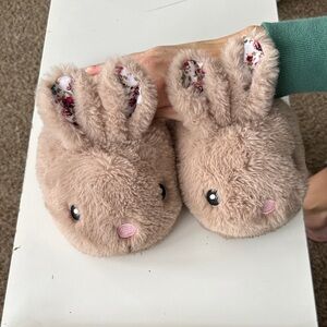 Wonder Nation Tan Bunny Slippers